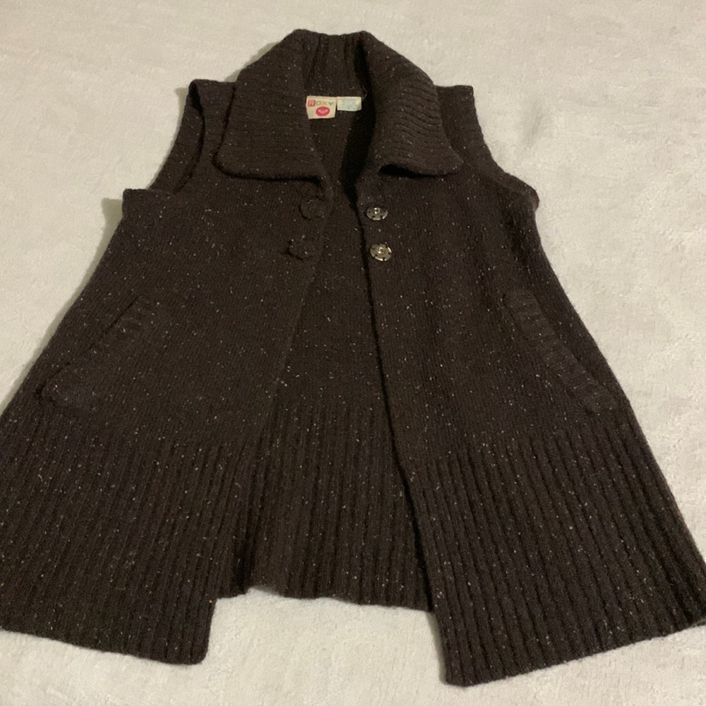 Roxy Sweater Vest Girls Large